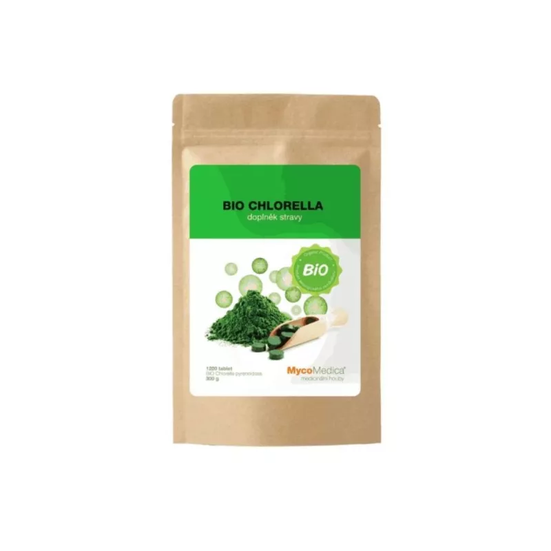 MycoMedica Chlorella pyrenoidosa BIO 1200 tabletek MycoMedica Chlorella pyrenoidosa BIO 1200 tabletek