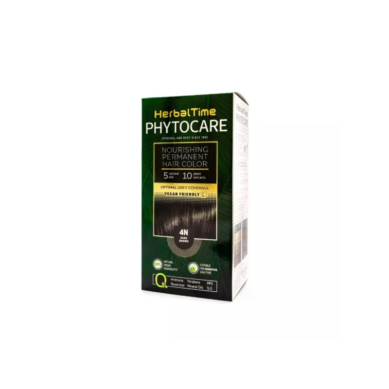 Herbal Time Naturalna Farba 4N DARK BROWN Herbal Time Naturalna Farba 4N DARK BROWN