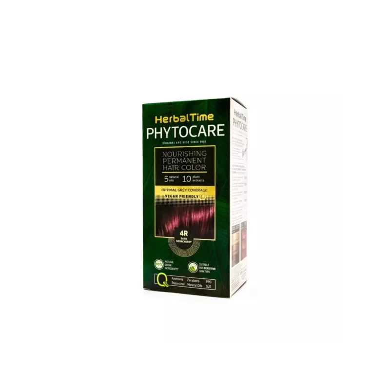 Herbal Time Naturalna Farba 4R DARK SOURCHERRY