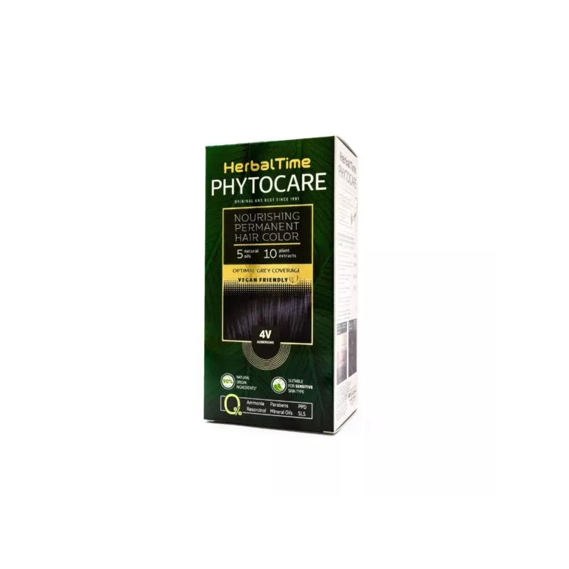 Herbal Time Naturalna Farba 4V AUBERGINE Herbal Time Naturalna Farba 4V AUBERGINE