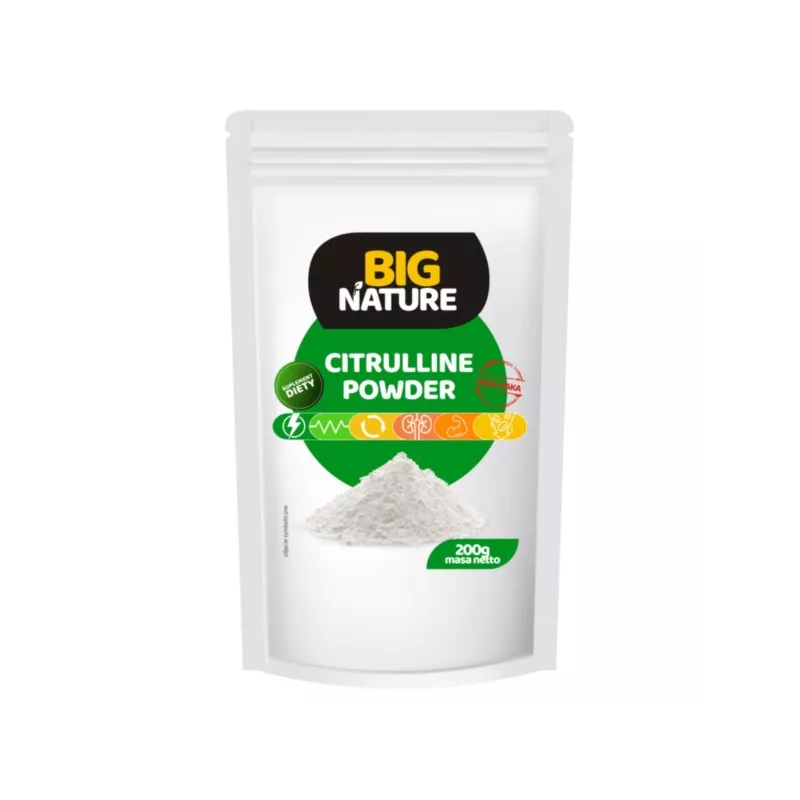 Big Nature Cytrulina Jabłczan cytruliny 200 g Big Nature Cytrulina Jabłczan cytruliny 200 g