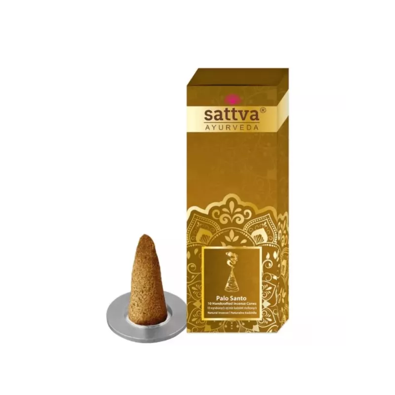 Sattva Kadzidła Stożkowe Cones Palo Santo 10 szt