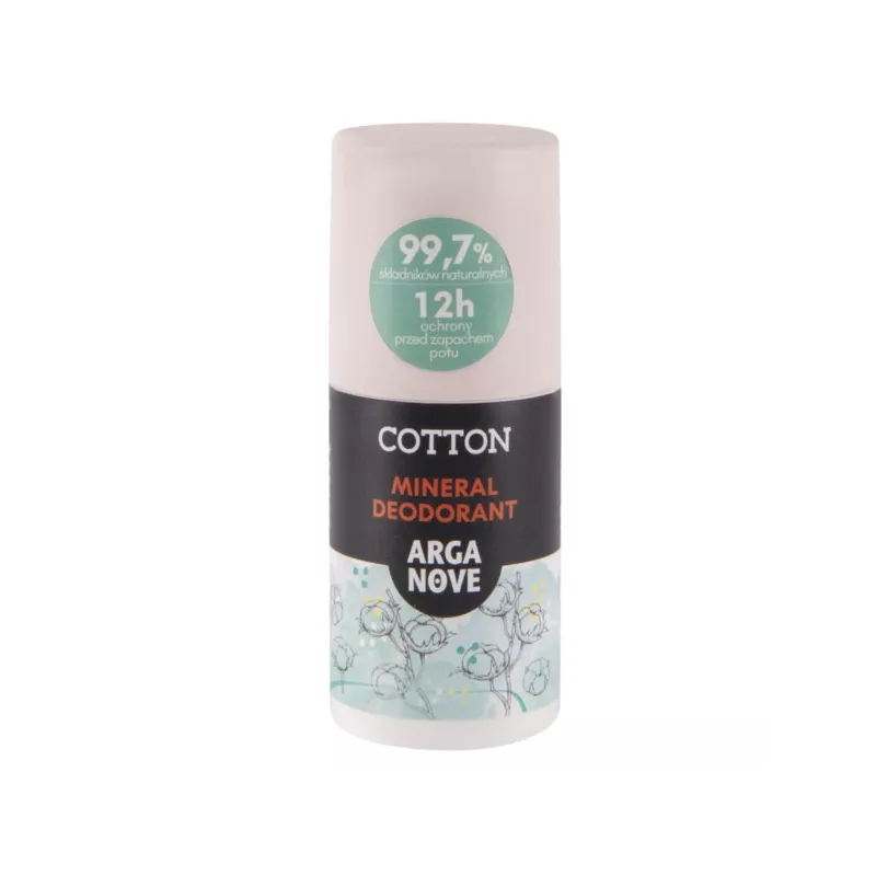 Dezodorant Mineralny Rollon Cotton 50 ml Dezodorant Mineralny Rollon Cotton 50 ml