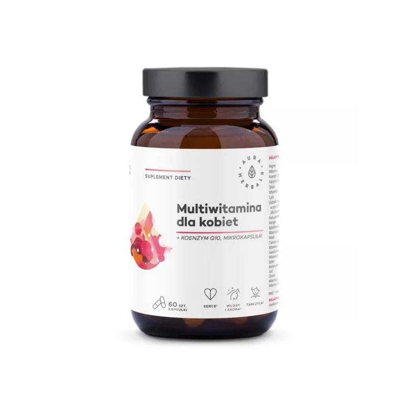 Aura Herbals Multiwitamina dla kobiet 60  kaps