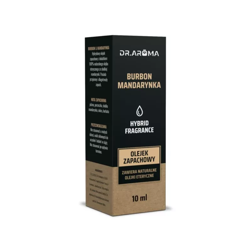 DR.AROMA Olejek BURBON & MANDARYNKA 10 ML DR.AROMA Olejek BURBON & MANDARYNKA 10 ML