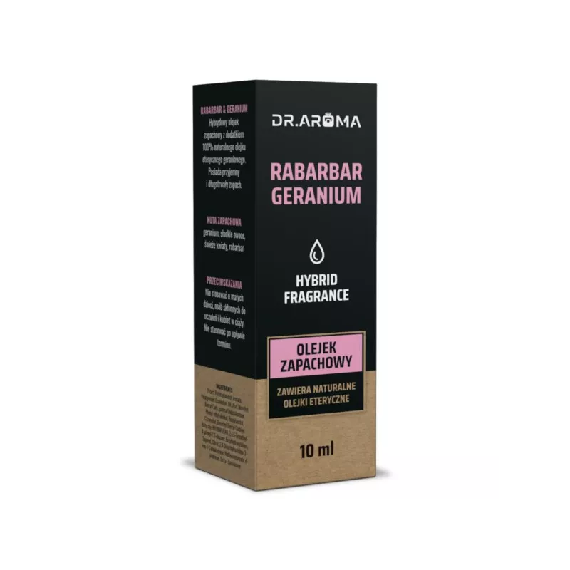 DR.AROMA Olejek RABARBAR & GERANIUM 10 ML
