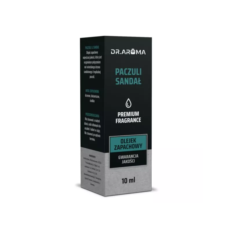 DR.AROMA Olejek PACZULI & SANDAŁ 10 ML DR.AROMA Olejek PACZULI & SANDAŁ 10 ML
