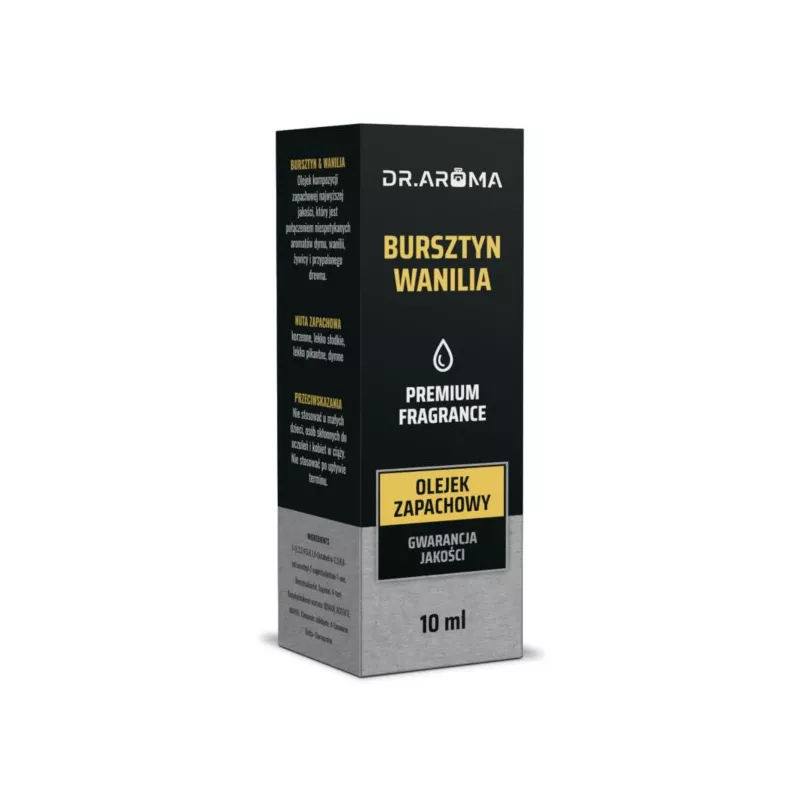 DR.AROMA Olejek BURSZTYN WANILIA 10 ML