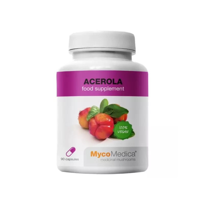 MycoMedica Acerola 90 kapsułek MycoMedica Acerola 90 kapsułek