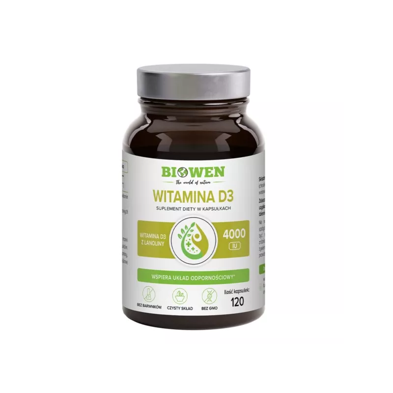 Biowen Witamina D3 4000 120 k