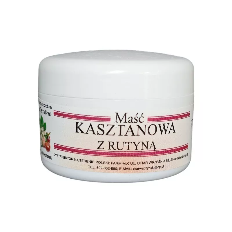 Farm-vix Maść Kasztanowa z Rutyną 50 ml Farm-vix Maść Kasztanowa z Rutyną 50 ml