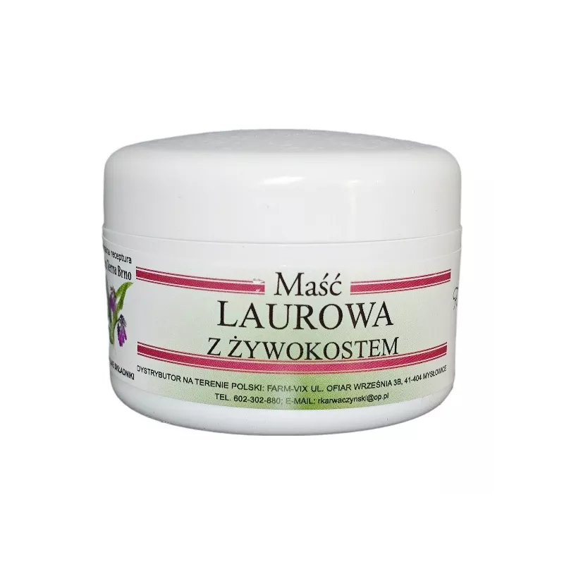 Farm-vix Maść Laurowa z żywokostem 50 ml