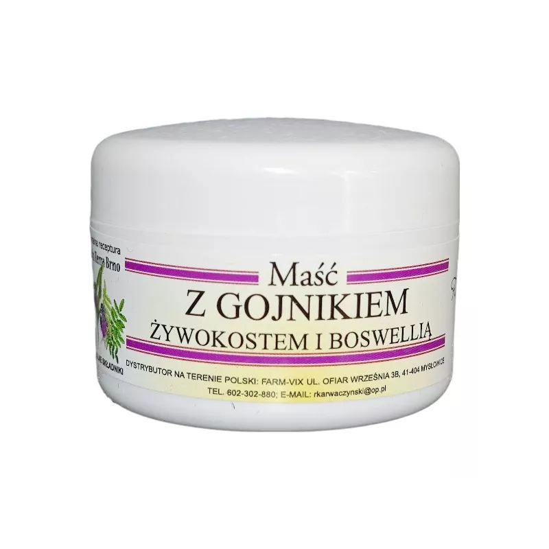Farm-vix Maść Gojnik żywokost boswelia 50ml