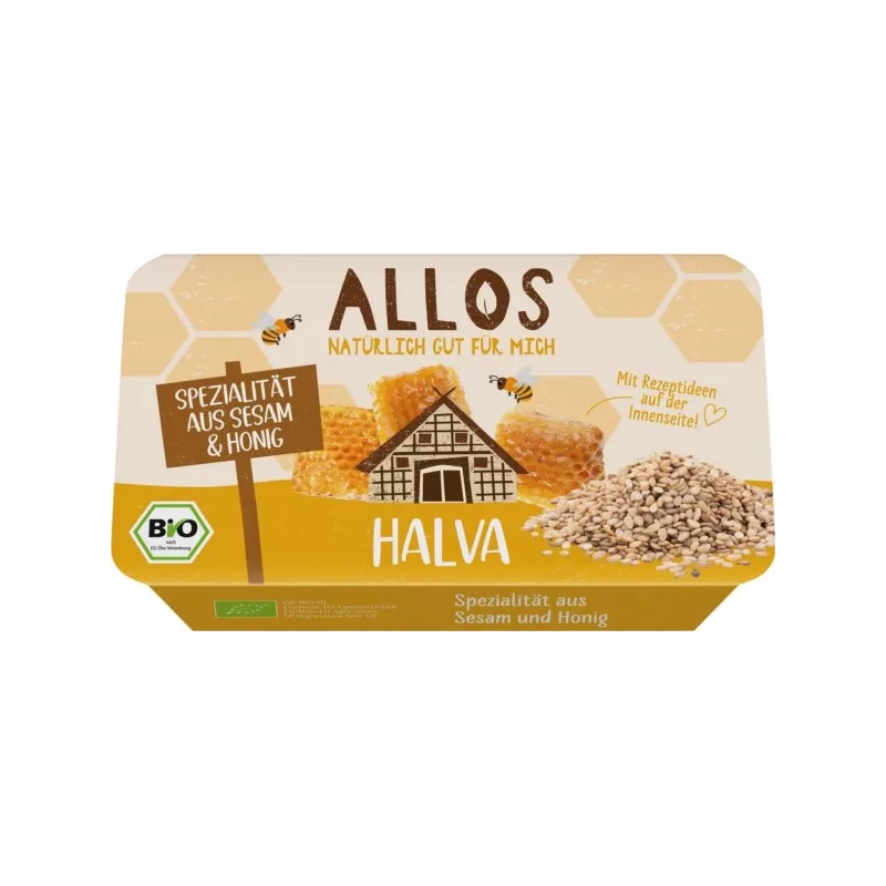 Allos Chałwa Miodowa BIO 75 g Allos Chałwa Miodowa BIO 75 g