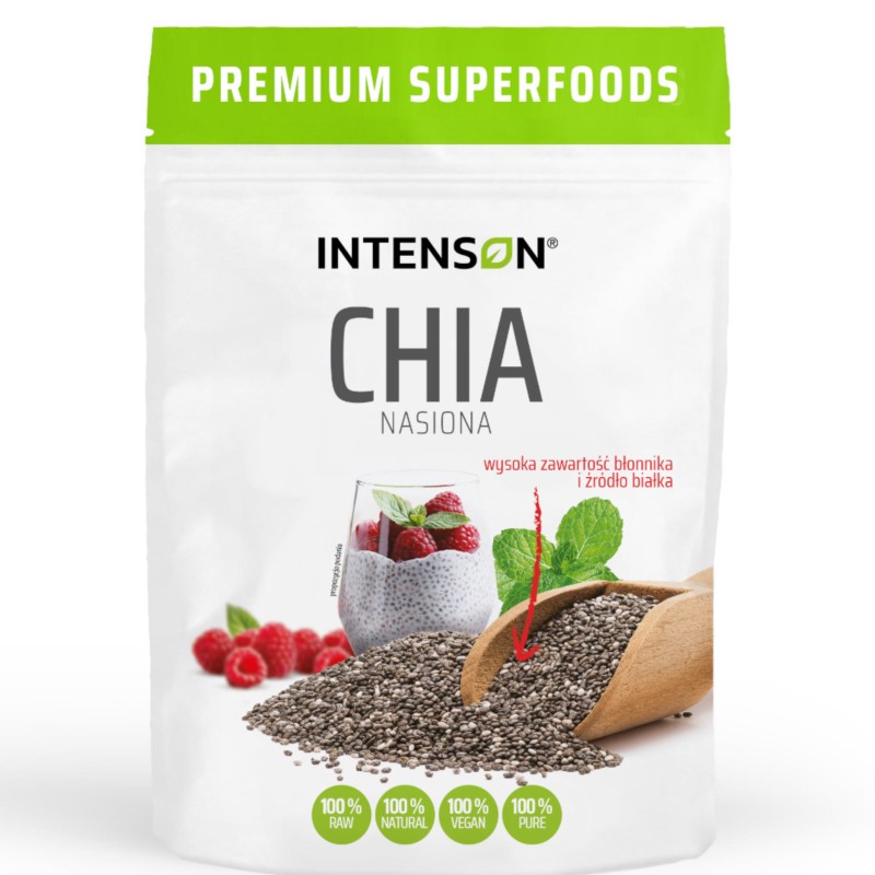 Intenson Nasiona Chia 500 G Intenson Nasiona Chia 500 G