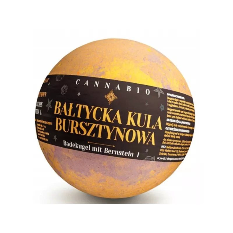 CANNABIO Bałtycka Kula bursztynowa 160 g