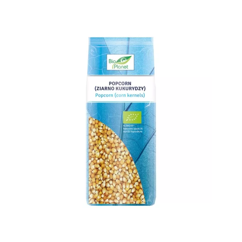 BIO PLANET Popcorn (ziarno kukurydzy) BIO 400g BIO PLANET Popcorn (ziarno kukurydzy) BIO 400g