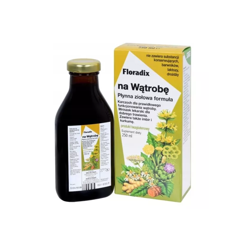Zioło-Piast Floradix na Wątrobę 250 ml Zioło-Piast Floradix na Wątrobę 250 ml