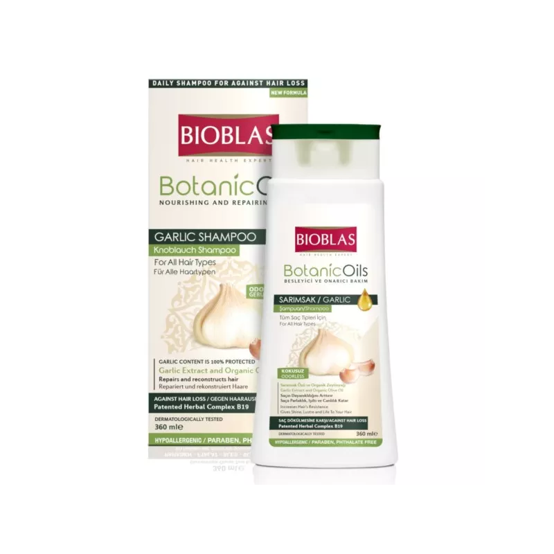 Bioblas Szampon Czosnkowy BotanicOils 360 ml Bioblas Szampon Czosnkowy BotanicOils 360 ml