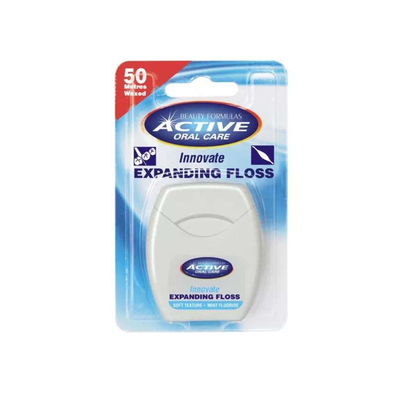 Beauty Formulas Activ Nić pęczniejąca z fluorem 50 Beauty Formulas Activ Nić pęczniejąca z fluorem 50