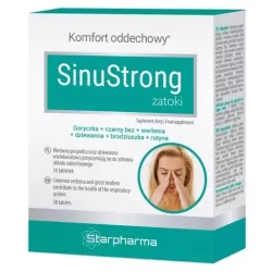 Starpharma SinuStrong Zatoki 30 tabletki Starpharma SinuStrong Zatoki 30 tabletki