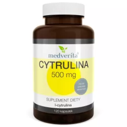 Medverita Cytrulina 500 mg l-cytrulina 60 kap Medverita Cytrulina 500 mg l-cytrulina 60 kap