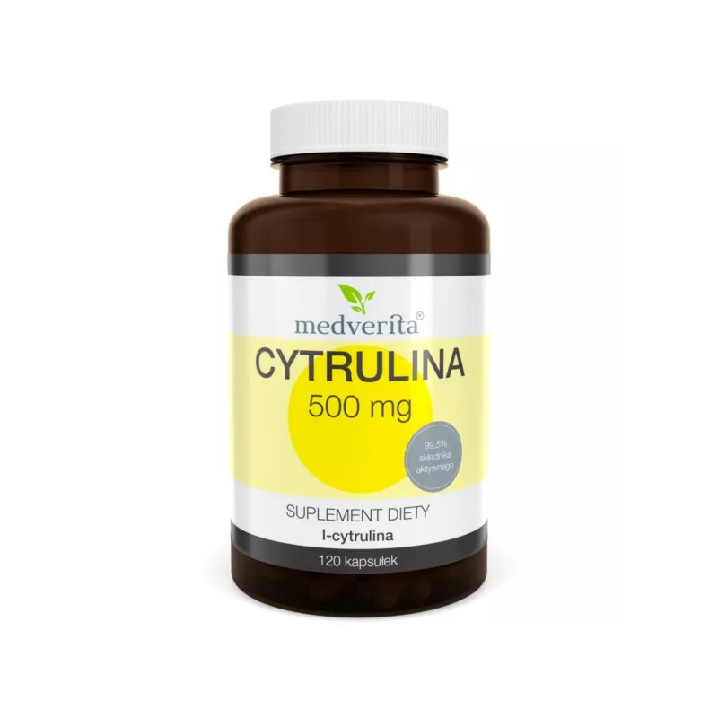 Medverita Cytrulina 500 mg l-cytrulina 60 kap Medverita Cytrulina 500 mg l-cytrulina 60 kap