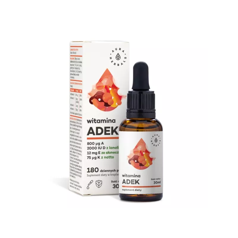 Aura Herbals Witamina ADEK 30 ml odporność