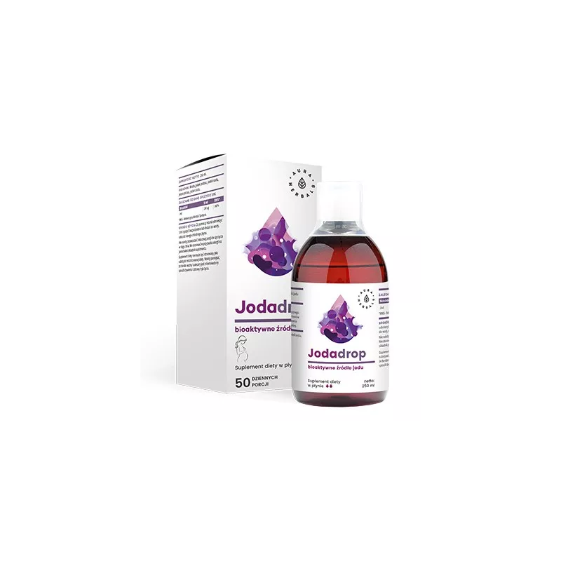 Aura Herbals Jodadrop 250 Ml Wspiera Tarczycę