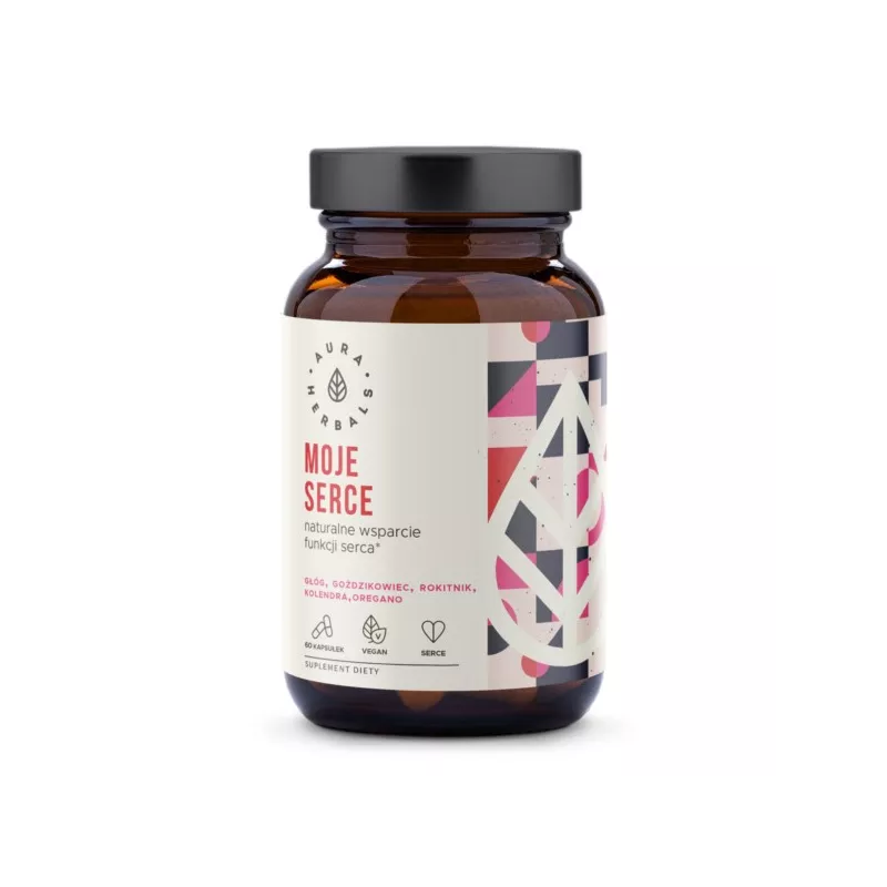 Aura Herbals Moje Serce wsparcie serca 60 k linia Aura Herbals Moje Serce wsparcie serca 60 k linia