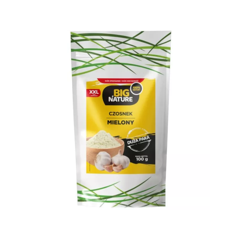 Big Nature Czosnek Mielony 100 g Big Nature Czosnek Mielony 100 g