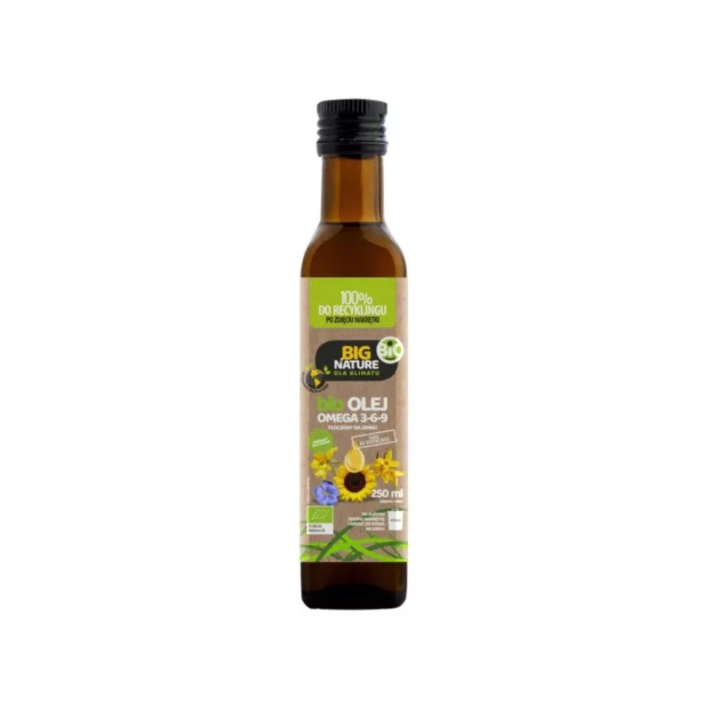 Big Nature Olej OMEGA 3-6-9 250 ml bio Big Nature Olej OMEGA 3-6-9 250 ml bio