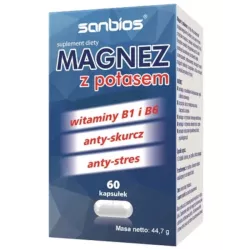 Sanbios Magnez Z Potasem 60 T
