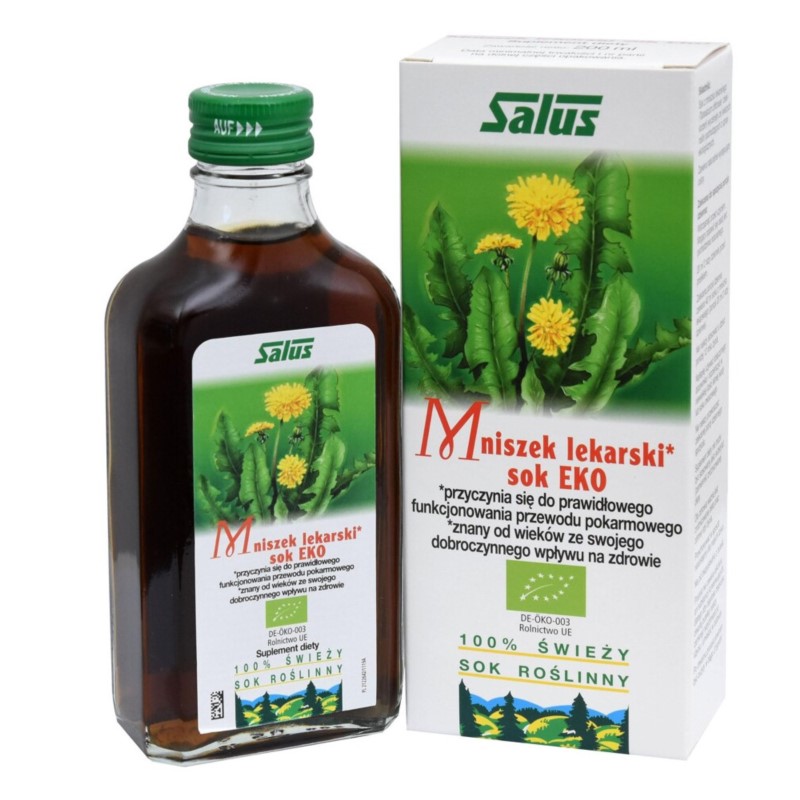 Salus Mniszek Lekarski Sok Eko 200 Ml Salus Mniszek Lekarski Sok Eko 200 Ml
