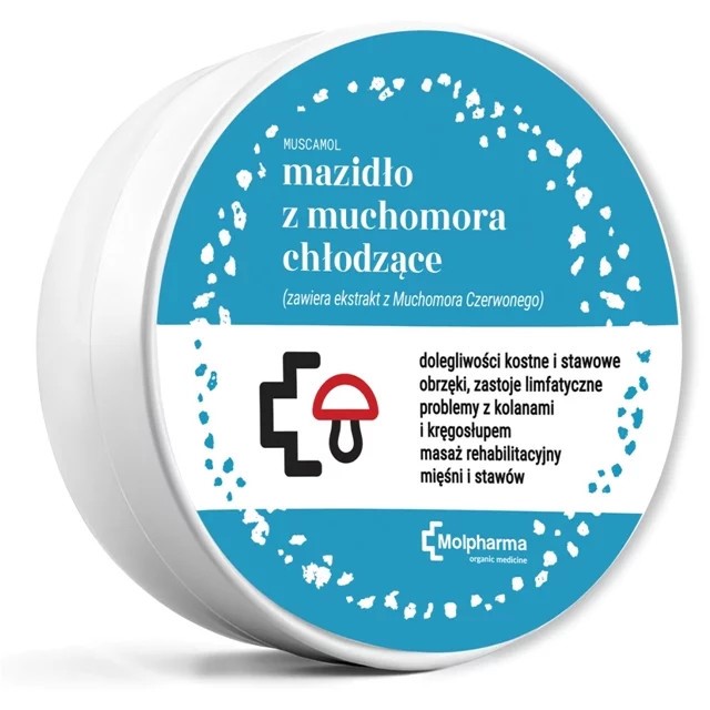 Molpharma Mazidło z muchomora chłodzące 100 ml Molpharma Mazidło z muchomora chłodzące 100 ml