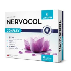 Colfarm Nervocol Complex 30 Tabl. Na Uspokojenie Colfarm Nervocol Complex 30 Tabl. Na Uspokojenie