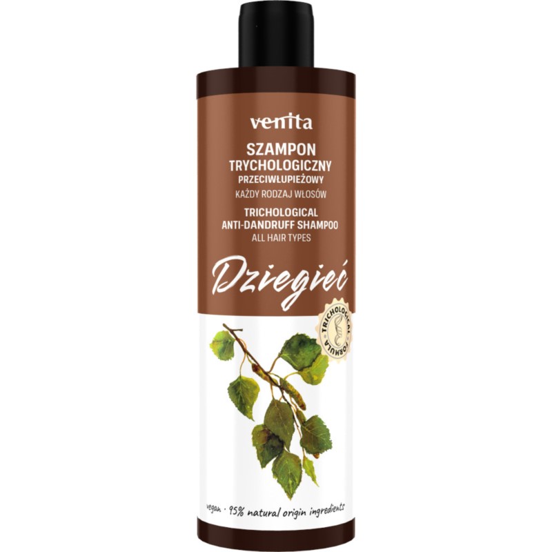 Venita Szampon Trychologiczny Dziegieć 300 ml Venita Szampon Trychologiczny Dziegieć 300 ml