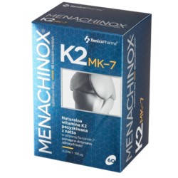 Xenicopharma Witamina K2 Mk7 60 K. Na Kości, Stawy Xenicopharma Witamina K2 Mk7 60 K. Na Kości, Stawy