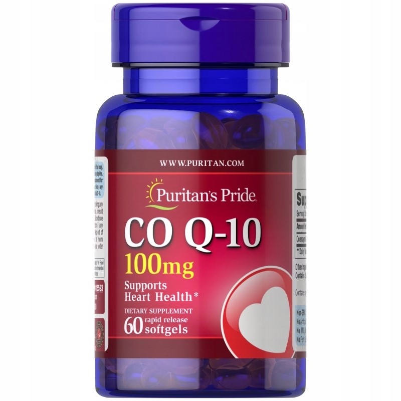 Puritans Pride Koenzym Q-10 100Mg 60 Kap Puritans Pride Koenzym Q-10 100Mg 60 Kap