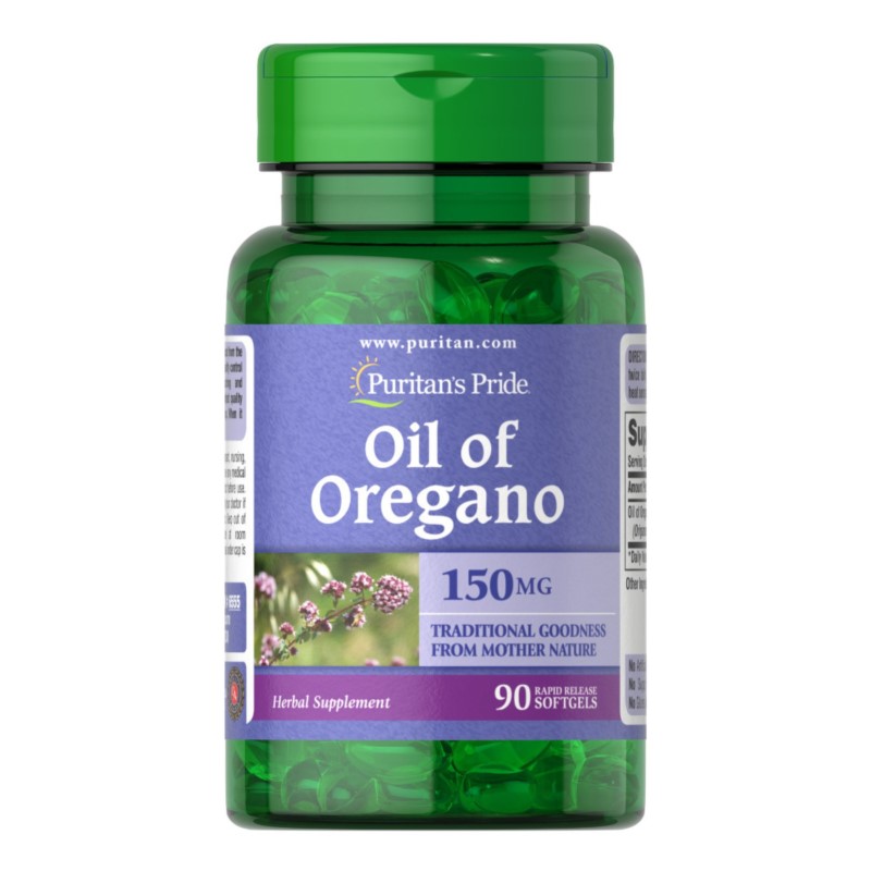 Puritans Pride Olejek Z Oregano Ekstrakt 90 Kap Puritans Pride Olejek Z Oregano Ekstrakt 90 Kap