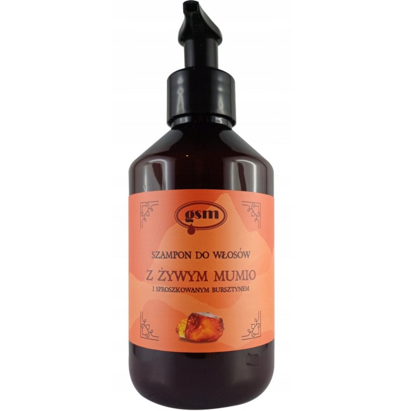 GSM Szampon do włosów z żywym mumio 300 ml
