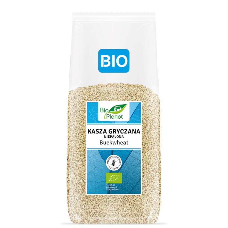 BIO PLANET Kasza gryczana niepalona b/g BIO 1kg BIO PLANET Kasza gryczana niepalona b/g BIO 1kg