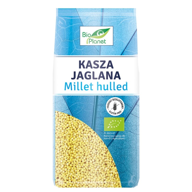 BIO PLANET Kasza jaglana bezglutenowa BIO 500g BIO PLANET Kasza jaglana bezglutenowa BIO 500g