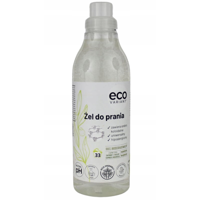 EcoVariant Żel Do Prania bezzapachowy ze srebrem EcoVariant Żel Do Prania bezzapachowy ze srebrem