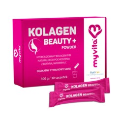 Myvita Kolagen Beauty saszetki cytrusowy smak Myvita Kolagen Beauty saszetki cytrusowy smak