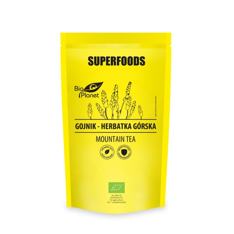 SUPERFOODS Gojnik herbatka BIO 30g BIO PLANET SUPERFOODS Gojnik herbatka BIO 30g BIO PLANET