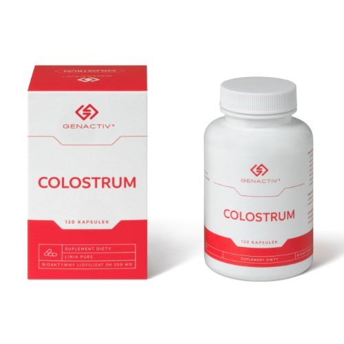 Genactiv Colostrum 120 kapsułek Genactiv Colostrum 120 kapsułek