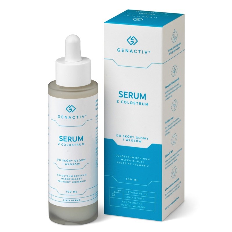 Genactiv Serum z Colostrum 100 ml do włosów Genactiv Serum z Colostrum 100 ml do włosów