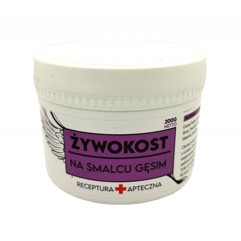 BJK BIO Żywokost na smalcu gęsim 90 % 200 g
