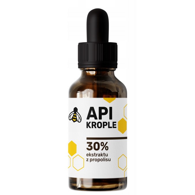 API Krople propolisowe 30% 30 ml API Krople propolisowe 30% 30 ml